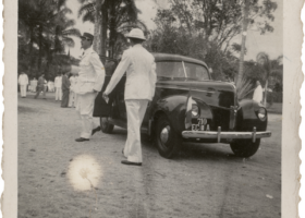 'Brazzaville 1942
Général de Gaulle
Sicé'